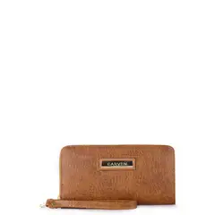 CARVEN - Billetera de mujer Camelia camel