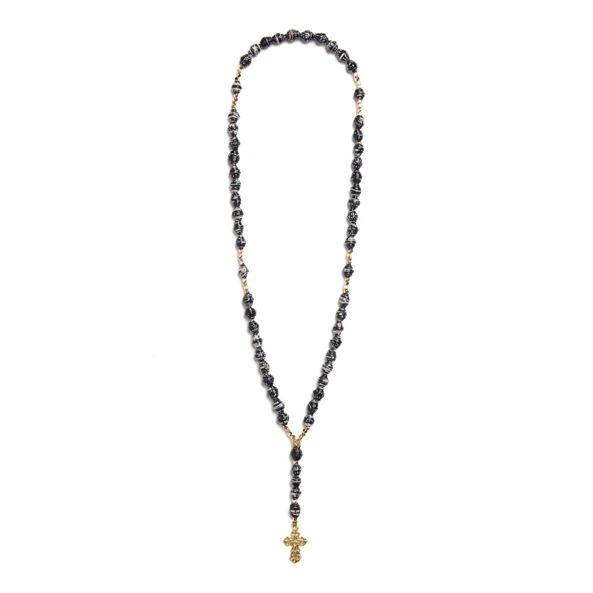 GENERICO - COLLAR ROSARIO TEXTIL