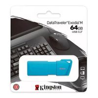 Pendrive 64GB USB3.2 Gen1 DataTraveler Exodia M Celeste Aqua