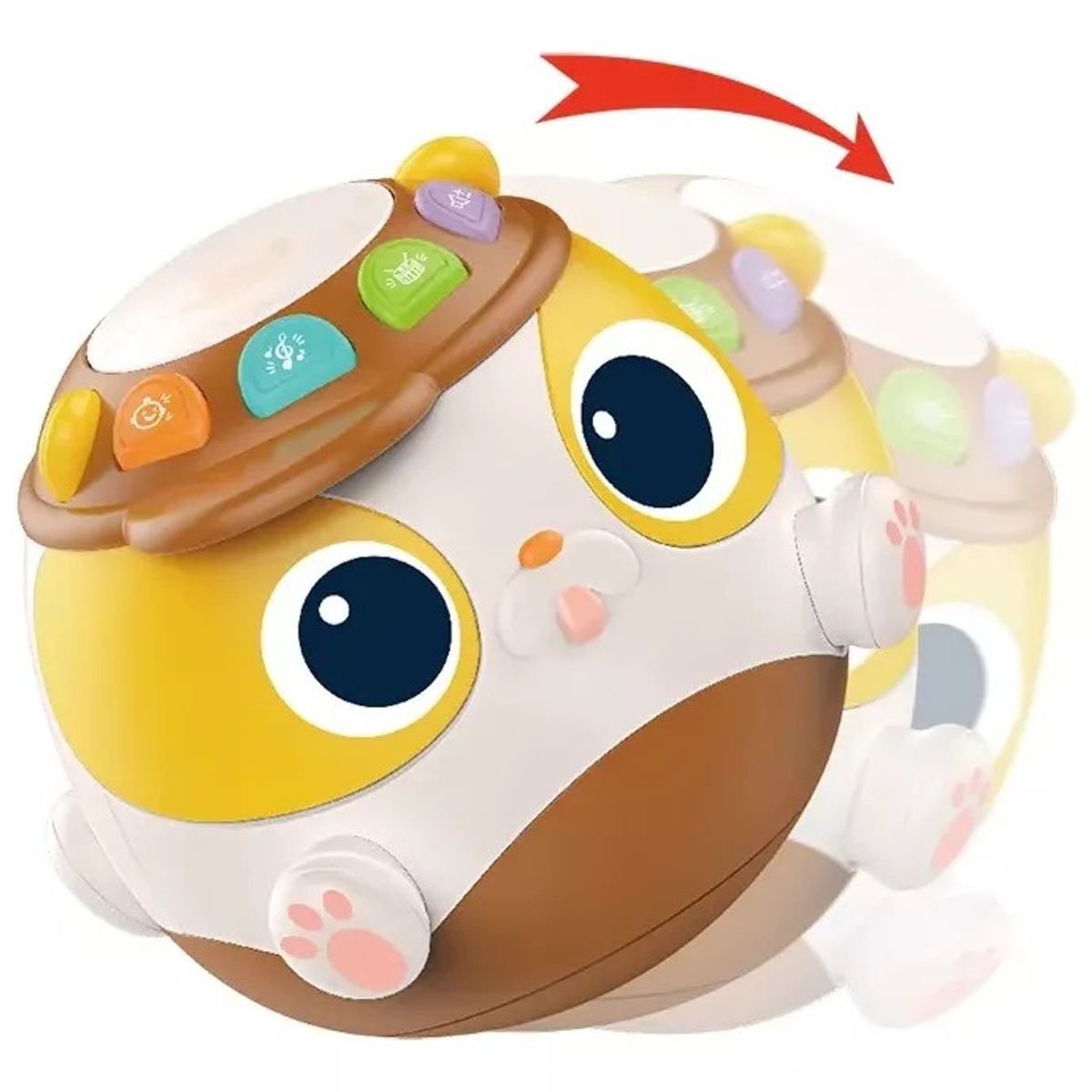 GENERICO - Juguete Musical Con Luces Sonidos Animales