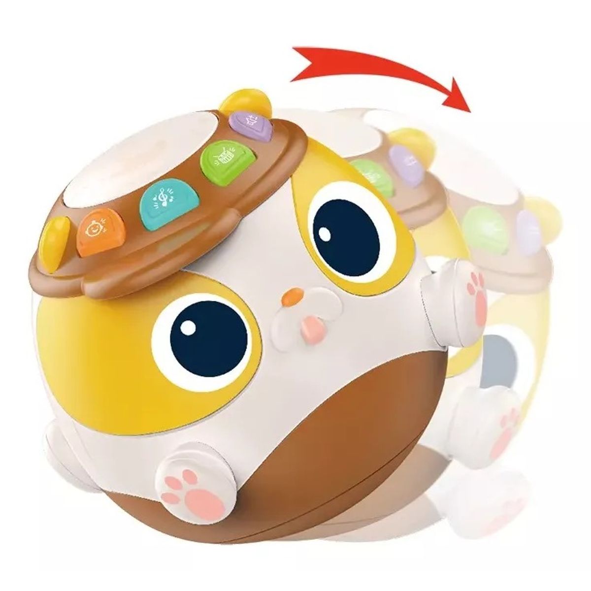 GENERICO - Juguete Musical Con Luces Sonidos Animales