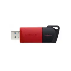 KINGSTON - Pendrive 128GB USB 3.2 Gen1 DataTraveler Exodia M Negro Rojo
