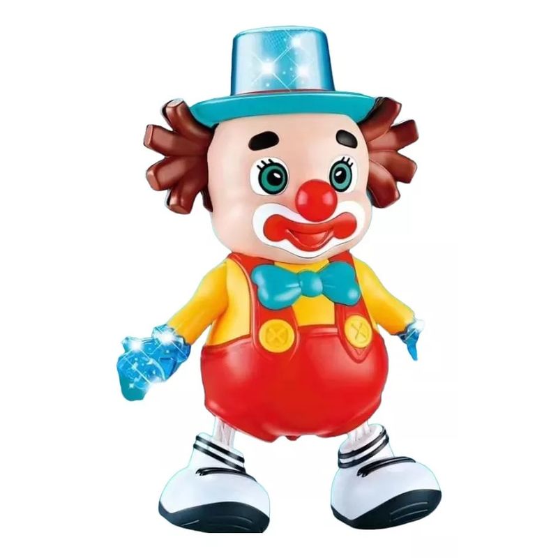 GENERICO - Payaso Bailarín Robot Juguete A Pila Con Luz Y Sonido Juego