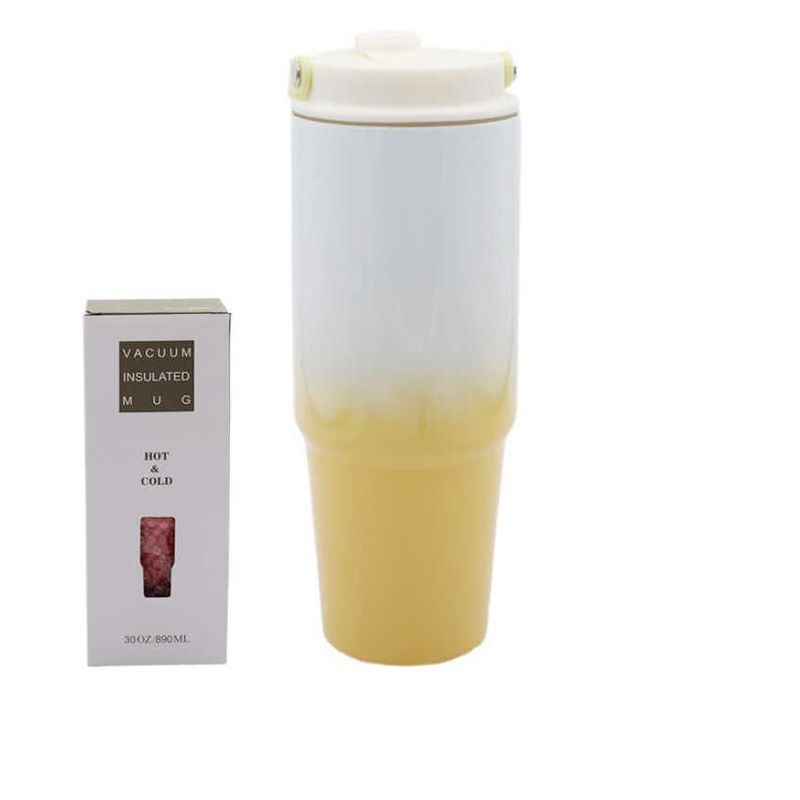 GENERICO - Taza Termo Bicolor de 590ML