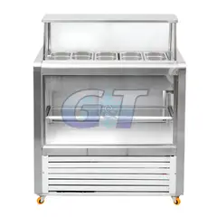 KAISER - Salseras Refrigerada 5 Depósitos