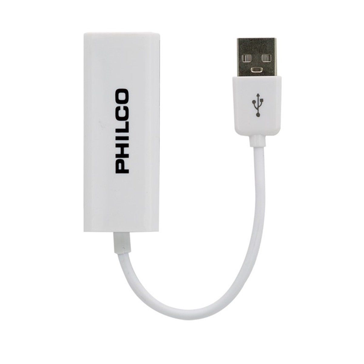PHILCO - Adaptador Lan USB 2.0 Ethernet Rj45 Philco