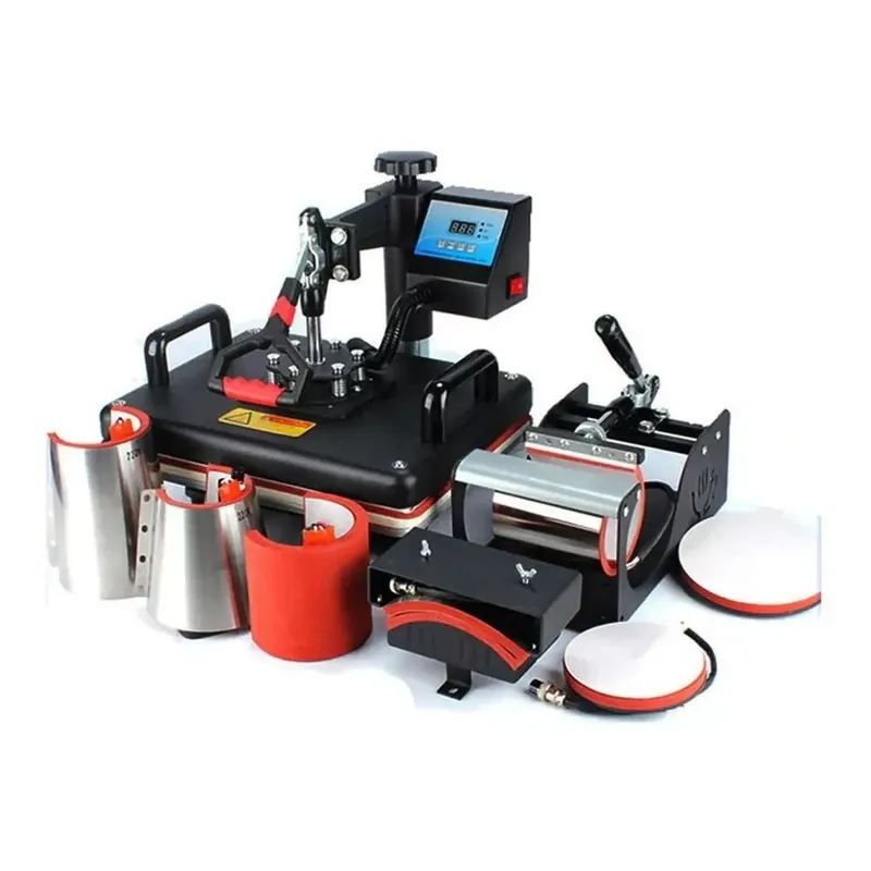 GENERICO - Máquina De Sublimación 8 En 1 Estampadora Sublimadora