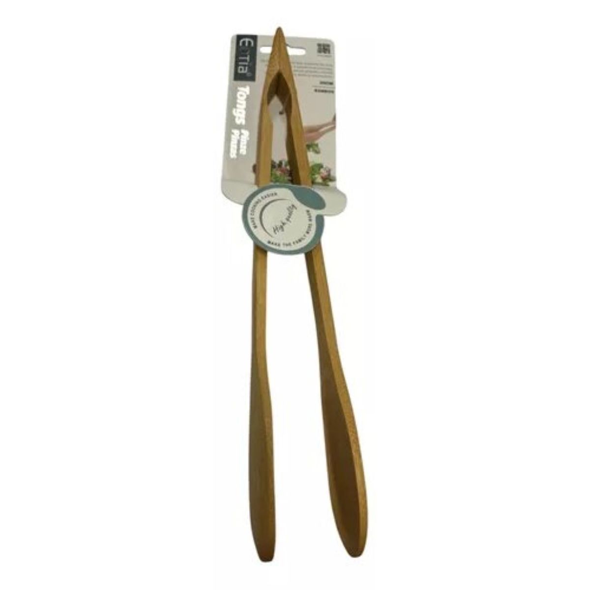 GENERICO - Pinza De Madera Para Ensaladas 30 Cm