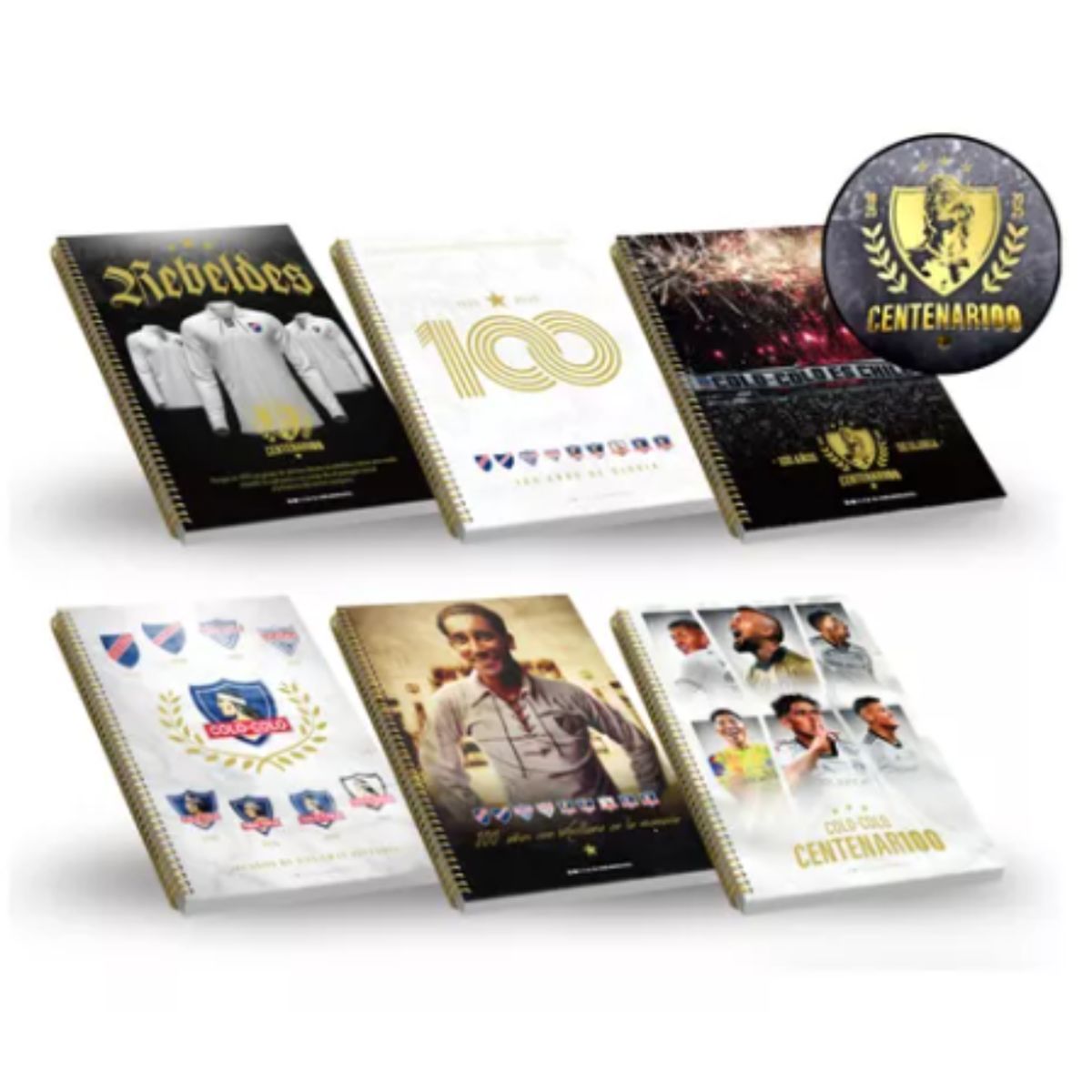 GENERICO - 10 Und Cuaderno Universitario Colocolo 100 Hojas Centenario