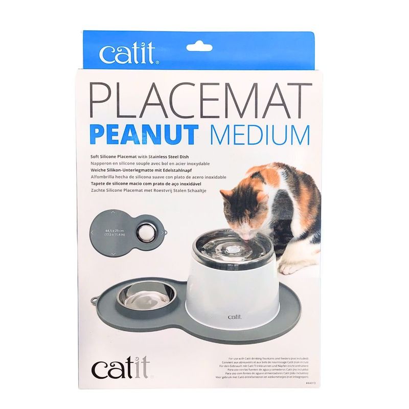 CATIT - Catit Alfombra Anti Derrames con Plato Para Fuentes De Gatos