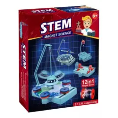 GENERICO - Juego Didáctico Imanes Experimento Ciencia 2 En 1 Educativo