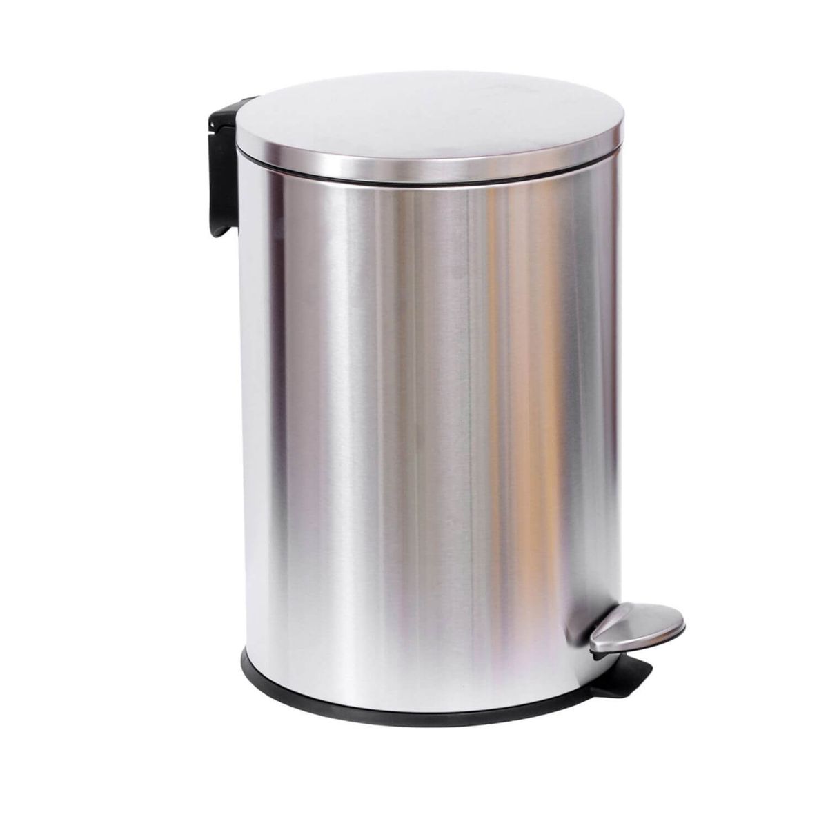 SOHOGAR - Basurero con pedal acero redondo 20 LT