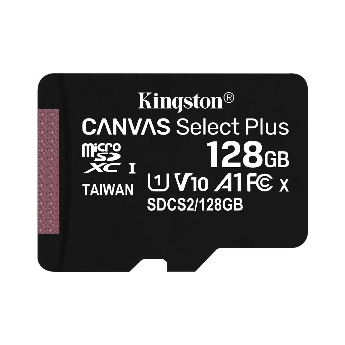 KINGSTON - Micro SD Kingston 128GB 100 Mb/s Canvas Select Plus