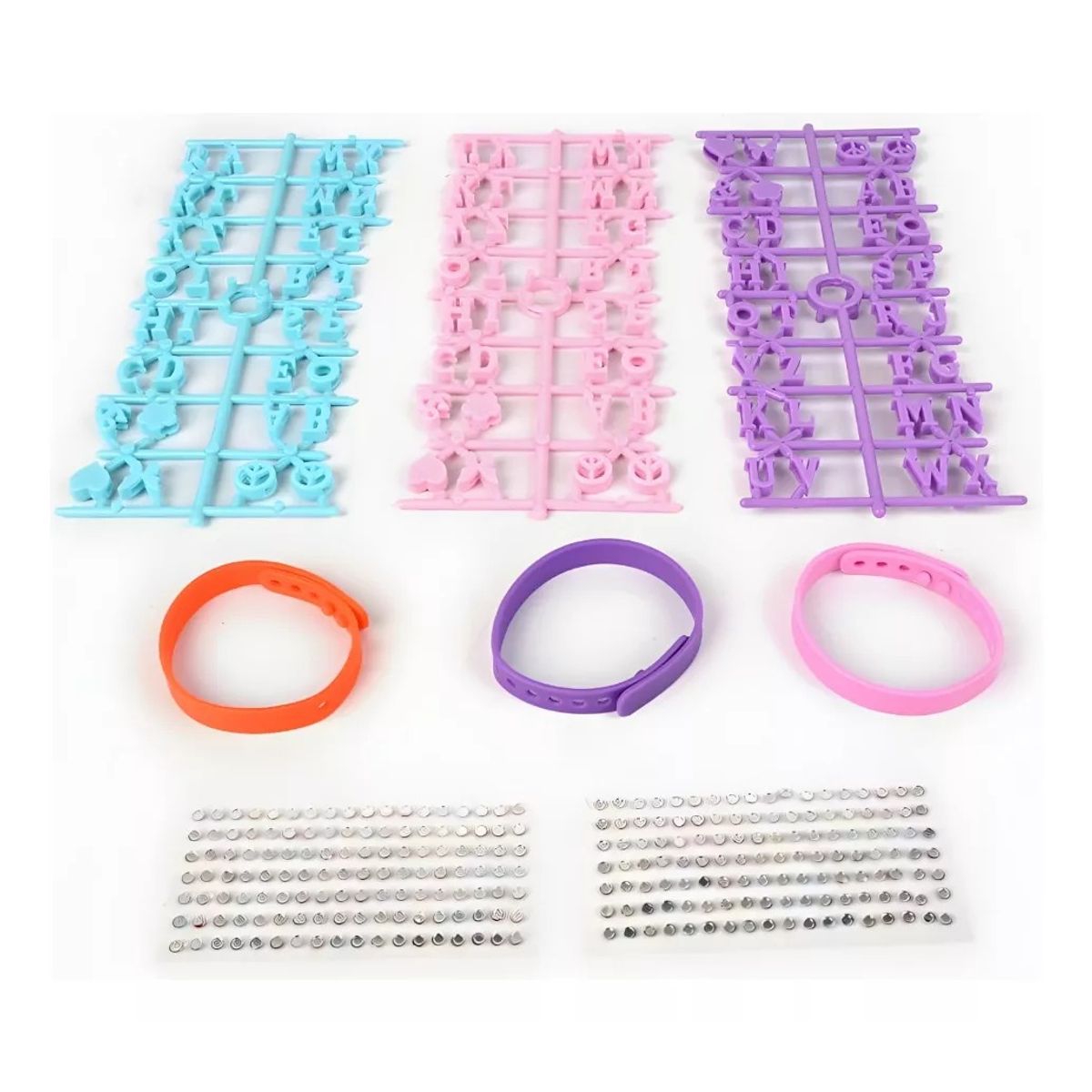 GENERICO - Juego De Para Hacer Pulsera De Niñas Set Para Hacer
