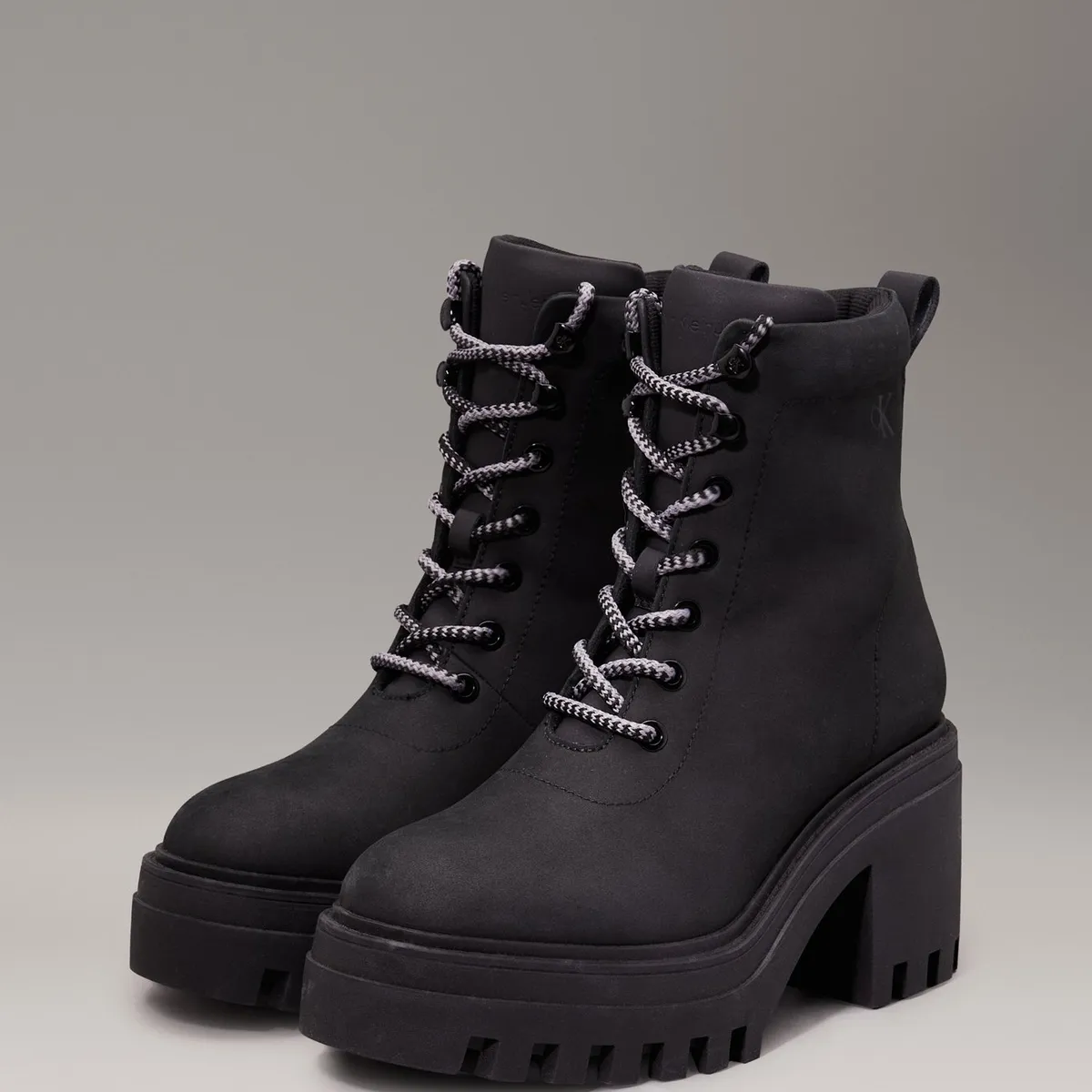 CALVIN KLEIN - Botas Chunky Heeled Negro Calvin Klein