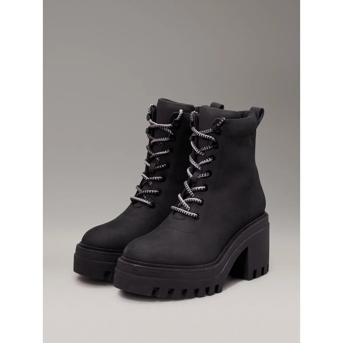 CALVIN KLEIN - Botas Chunky Heeled Negro Calvin Klein