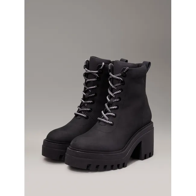 CALVIN KLEIN - Botas Chunky Heeled Negro Calvin Klein