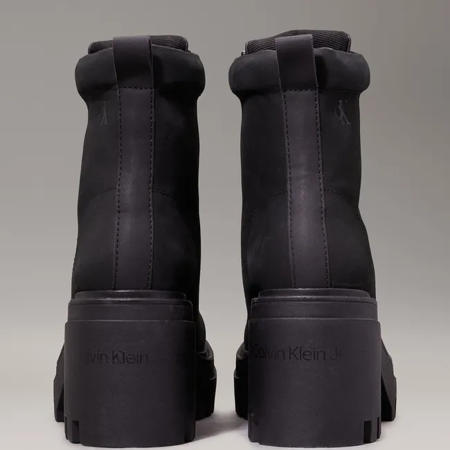 CALVIN KLEIN - Botas Chunky Heeled Negro Calvin Klein