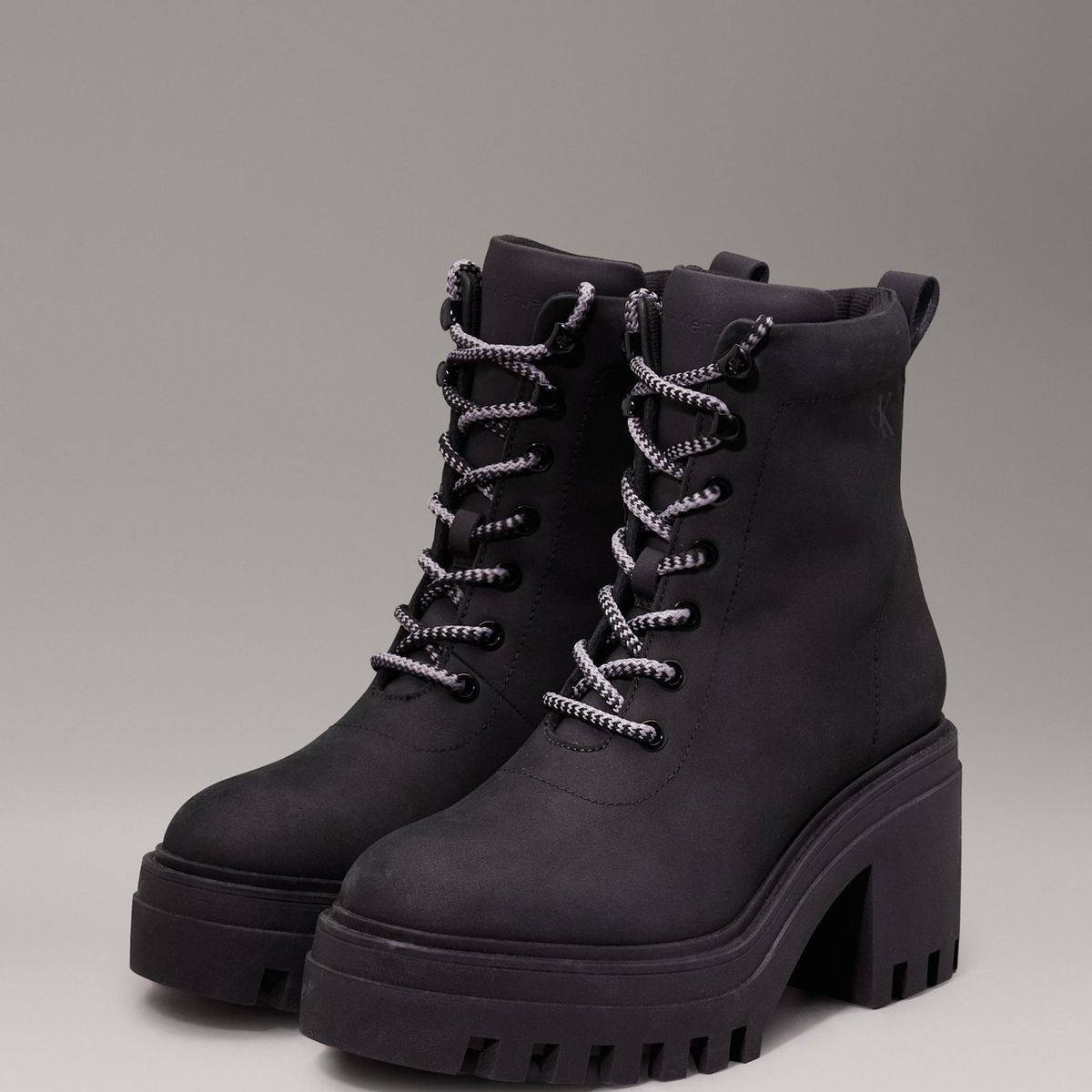 CALVIN KLEIN - Botas Chunky Heeled Negro Calvin Klein