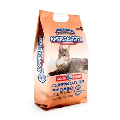 AMERICA LITTER - Solid Clump Arena Sanitaria Gato 7Kg
