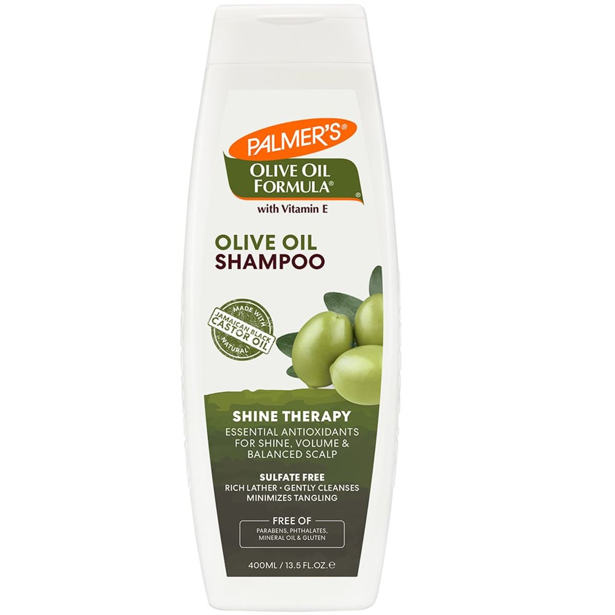 PALMERS - Shampoo Shine Therapy de aceite de oliva 400 ml Palmers