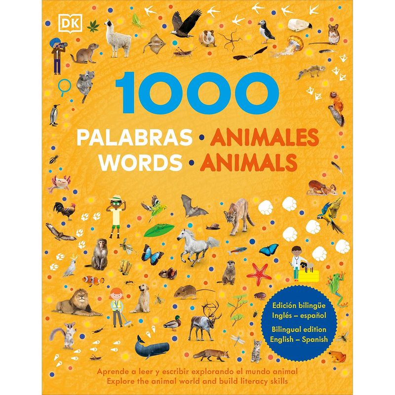 PENGUIN RANDOM HOUSE - Libro 1000 Palabras: Animales / 1000 Words: Animals