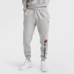 CHAMPION - Jogger Hombre Gris Graphic