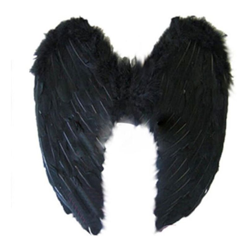 GENERICO - Alas De Angel De Plumas - Negras