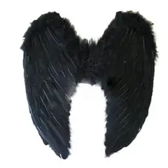 GENERICO - Alas De Angel De Plumas - Negras