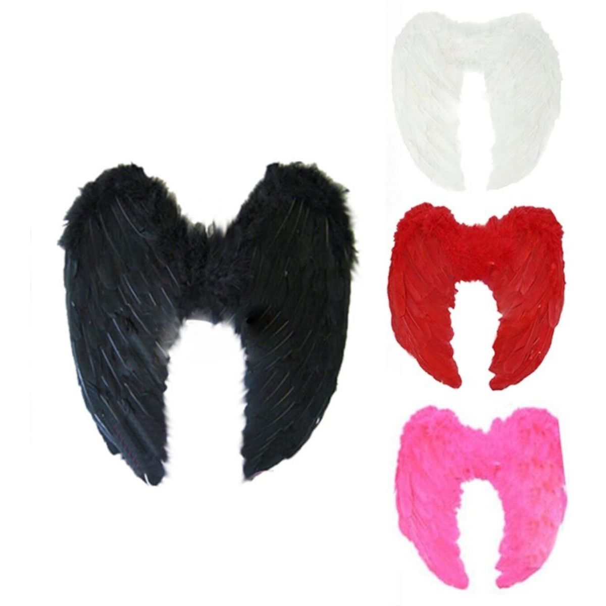 GENERICO - Alas De Angel De Plumas - Negras
