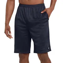 CHAMPION - Short Hombre 9'' Azul Classic Mesh