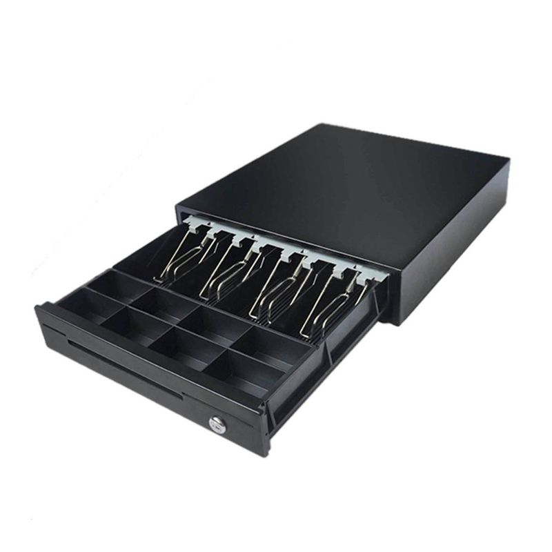 TECNOLAB - Gaveta De Dinero Metalica de Calidad Superior Tecnolab TL056 - Negro
