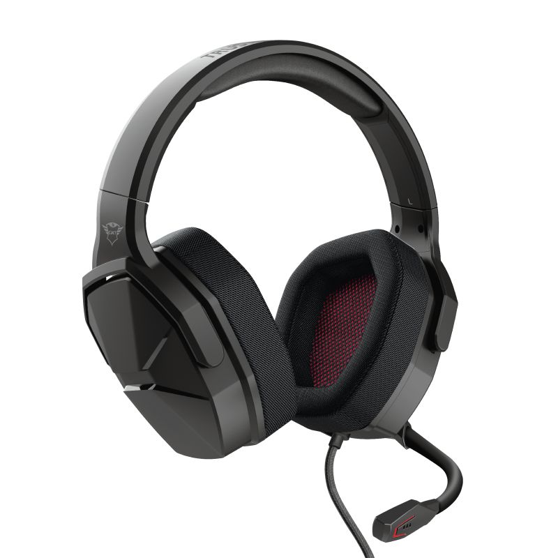 TRUST - Audifono Gamer Trust Ward Multiplataformas Gxt 4371 - Negro