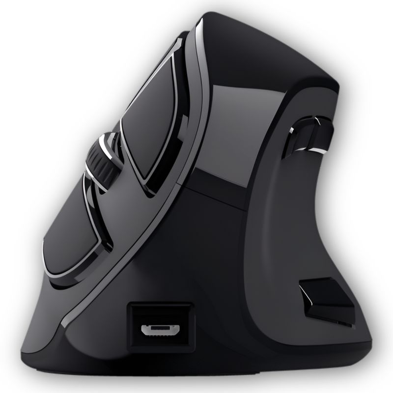 TRUST - Mouse Ergonomico Profesional Trust Voxx Bluetooth Recargable - Negro