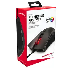 HYPERX - Mouse Gamer Profesional Pulsefire FPS PRO MC003B RGB - Negro