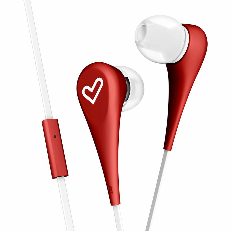 ENERGY SISTEM - Audifonos Energy Sistem Earphones Style 1+ Red con Mic - Rojo