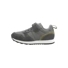 HUSH PUPPIES - Zapatilla Cuero Janet-K Vl Niño Gris