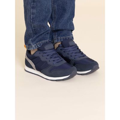 Imagen 2 del producto Zapatilla Cuero Janet-K Niño Azul