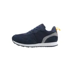 HUSH PUPPIES - Zapatilla Cuero Janet-K Niño Azul