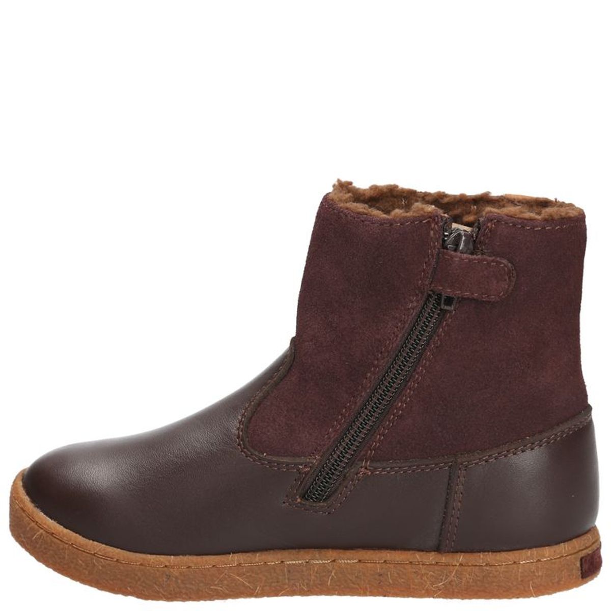 HUSH PUPPIES - Bota Cuero Brody Niño Café HUSH PUPPIES