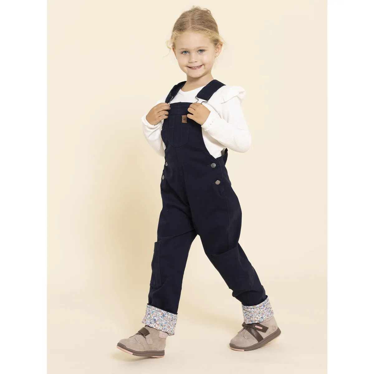 HUSH PUPPIES - Botin Cuero Runney Niña Café HUSH PUPPIES