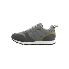 HUSH PUPPIES - Zapatilla Cuero Janet-K Niño Gris