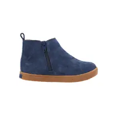 HUSH PUPPIES - Botin Cuero Piombino Niño Azul
