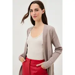IO - Cardigan Avellana Mujer