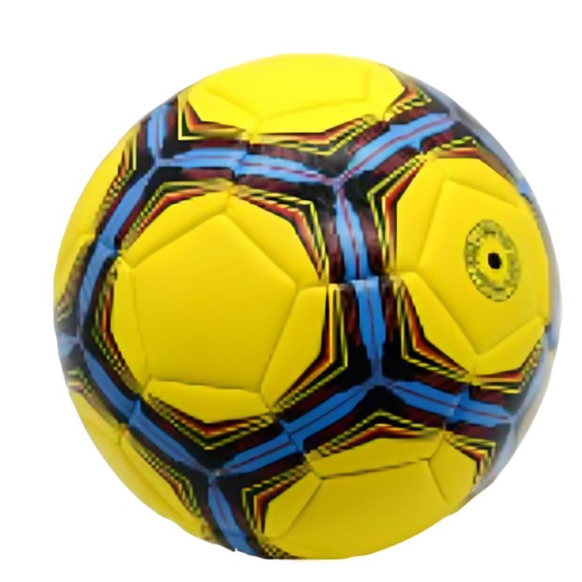 OEM - Balón de fútbol PVC talla 5 amarillo
