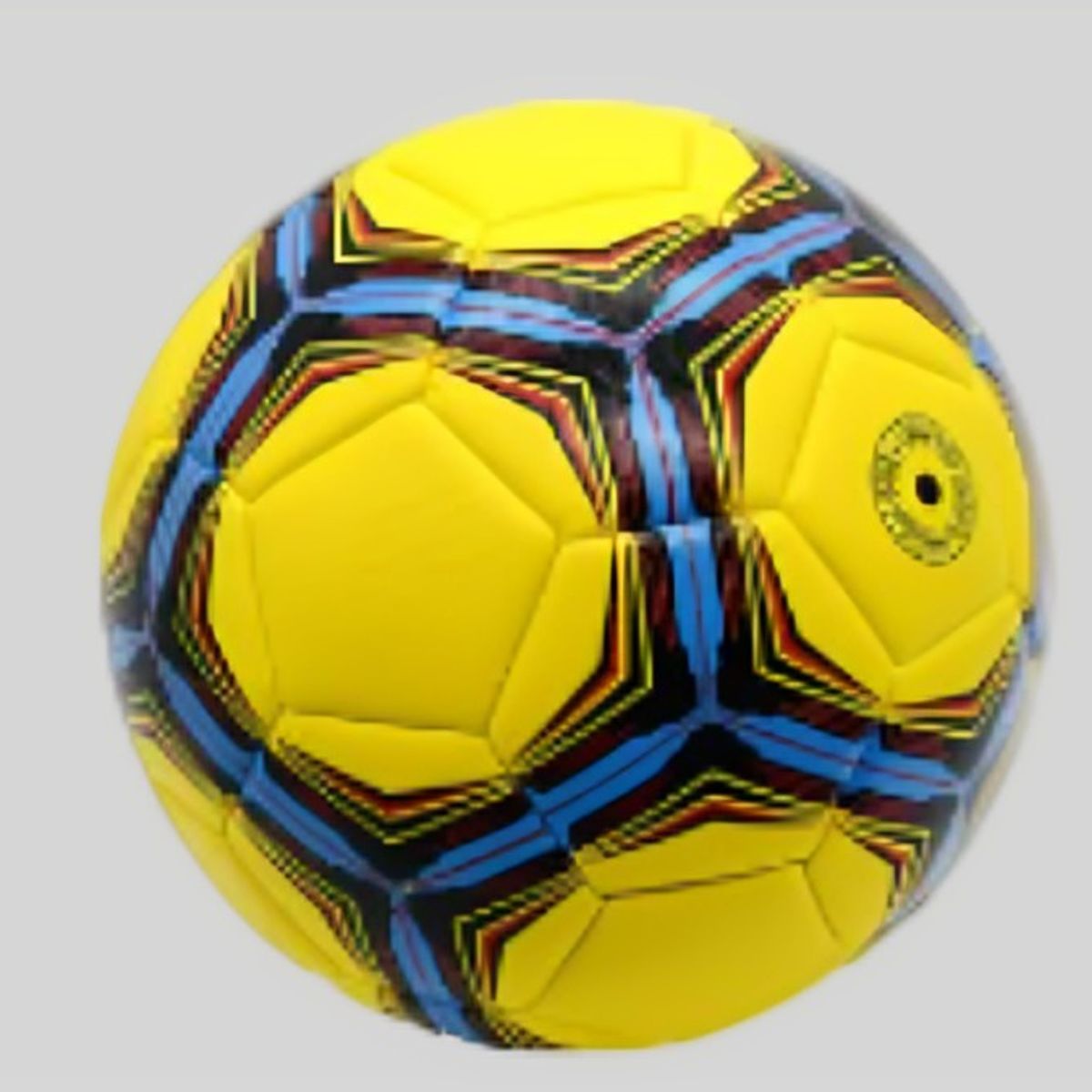 OEM - Balón de fútbol PVC talla 5 amarillo