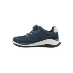 HUSH PUPPIES - Zapatilla Cuero Bambus Niño Azul