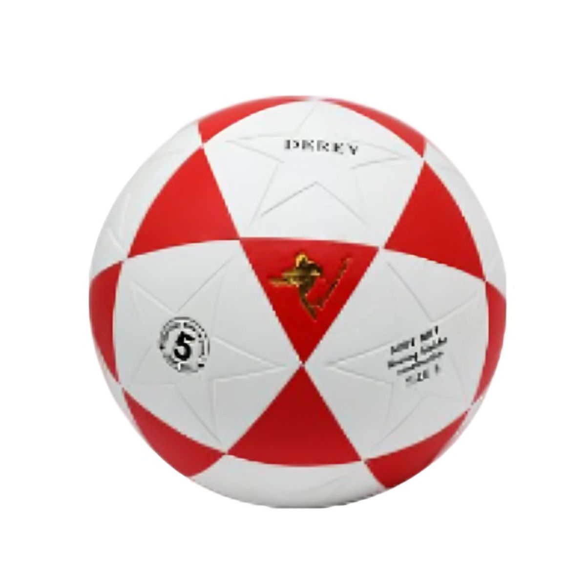 OEM - Balon de fútbo cuero triángulo invertido