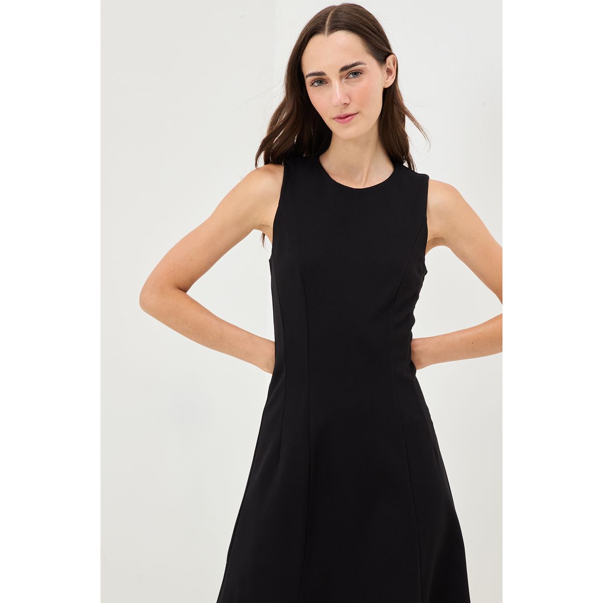 IO - Vestido Corto Negro Mujer Io