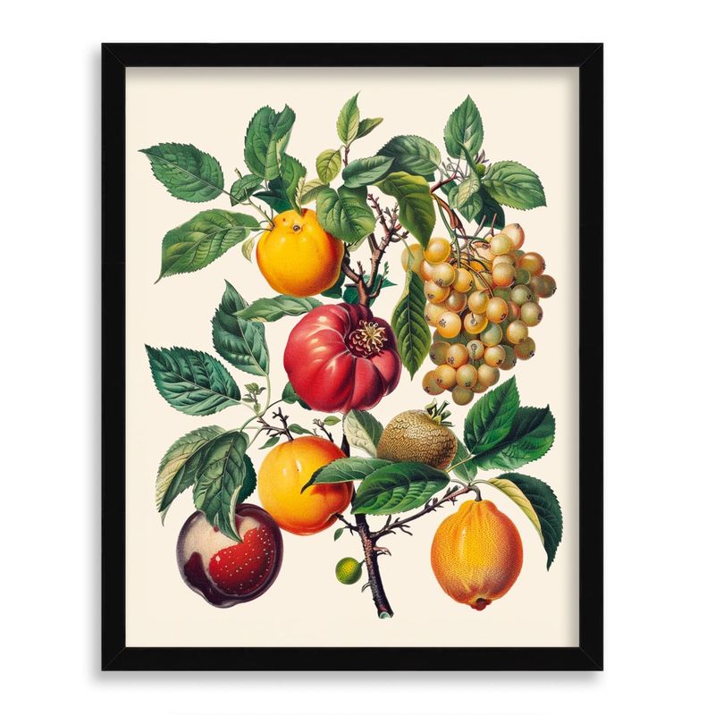 GENERICO - Cuadro decorativo Ramillete Tropical 50x40 cm